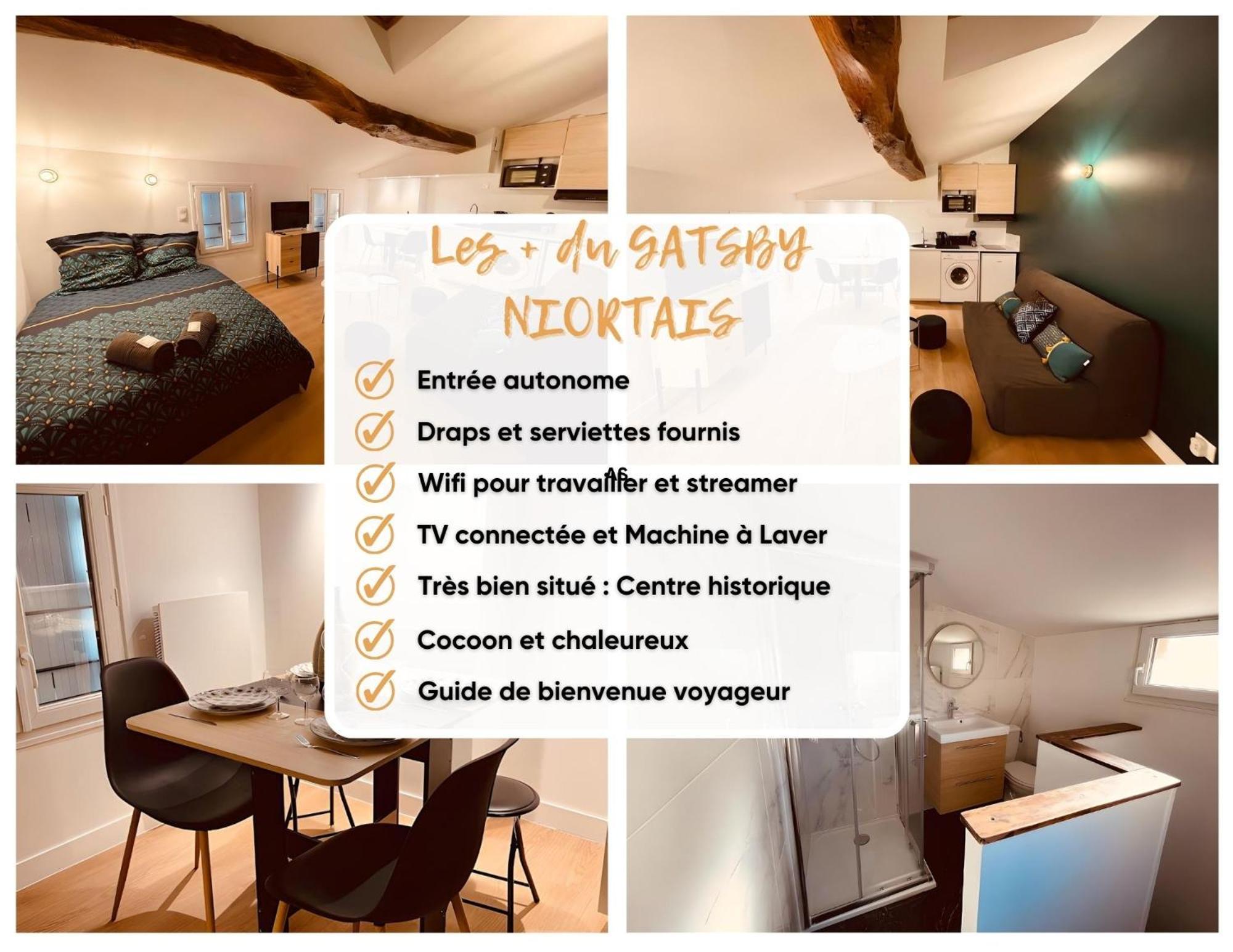 Le Gatsby Niortais - Home Homy מראה חיצוני תמונה